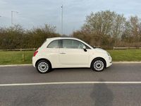 Used Fiat 500 Lounge 69 HP (50 kW) 2018 White Hatchback