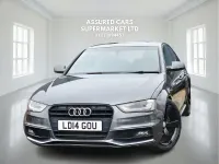 Used Audi A4 Black Edition 150 HP (110 kW) 2014 Grey Sedan