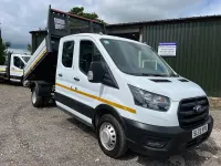 Used Ford Transit 130 HP (95 kW) 2022 White Pickup