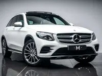 Used Mercedes GLC250 AMG Line Premium 204 HP (150 kW) 2018 White SUV