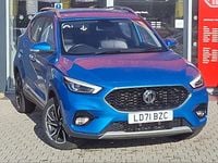 Used MG ZS Exclusive 106 HP (77 kW) 2021 Blue SUV