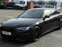 Used Audi A6 S-Line 201 HP (147 kW) 2019 Black Sedan