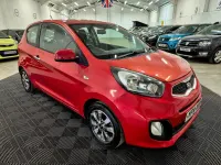 Second-hand Kia Picanto 68 CP (50 kW) 2014 Roșu Hatchback