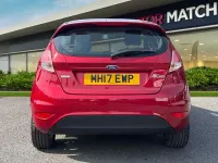 Used Ford Fiesta Zetec 2017 Red Hatchback