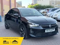Used Vauxhall Corsa SRi 130 HP (95 kW) 2021 Black Hatchback