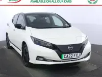 Gebraucht Nissan Leaf Tekna 160 kW (218 PS) 2022 Weiß Kleinwagen
