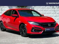 Used Honda Civic Sport 182 HP (133 kW) 2021 Rallye red Hatchback
