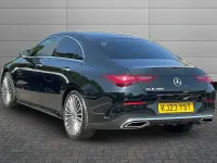 Used Mercedes CLA200 AMG Line Premium 175 HP (128 kW) 2023 Black Coupe
