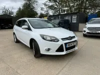 Used Ford Focus Zetec 2014 White Estate