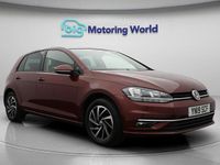 Used VW Golf VII Match 115 HP (84 kW) 2019 Red Hatchback