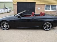 Used BMW 330 Cabriolet M Sport 2010 Black Cabriolet