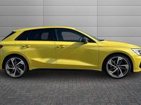Used Audi A3 Comfort 150 HP (110 kW) 2021 Python yellow Sedan