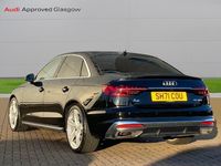 Used Audi A4 S-Line 163 HP (119 kW) 2021 Black Sedan