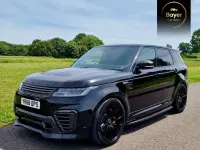 Used Land Rover Range Rover Sport SVR 575 HP (422 kW) 2018 Black SUV