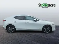 Used Mazda 3 Exclusive-Line 138 HP (101 kW) 2025 White Hatchback