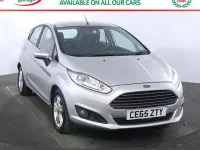 Used Ford Fiesta Zetec 101 HP (74 kW) 2015 Silver Hatchback