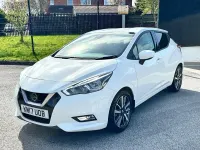 Used Nissan Micra N-Connecta 90 HP (66 kW) 2017 White Hatchback