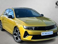 Used Vauxhall Astra Ultimate 130 HP (95 kW) 2023 Yellow/black Hatchback