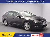 Used Seat Leon ST Ecomotive 115 HP (84 kW) 2017 Black Estate