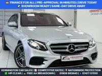 Gebraucht Mercedes E220 AMG line 2017 Silber Limousine