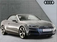 Used Audi A5 Cabriolet S-Line 190 HP (139 kW) 2019 Grey Cabriolet