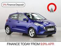 Used Hyundai i10 SE 67 HP (49 kW) 2021 Blue Hatchback