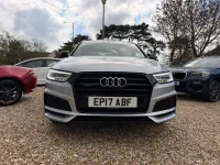 Used Audi Q3 Black Edition 184 HP (135 kW) 2017 Floret silver with dark interior trim SUV