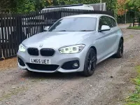 Used BMW 120 M Sport 177 HP (130 kW) 2015 Silver Hatchback