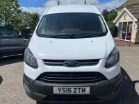 Used Ford Transit Custom 100 HP (73 kW) 2015 White Van