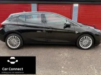 Used Vauxhall Astra Elite 122 HP (89 kW) 2020 Black Hatchback