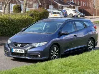 Używany Honda Civic SE Plus 2014 Niebieski Kombi