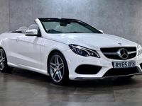Used Mercedes E350 AMG line 2015 White Cabriolet