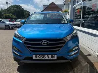 Used Hyundai Tucson SE 136 HP (100 kW) 2016 Blue SUV