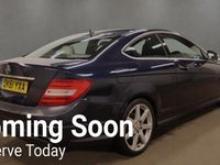 Used Mercedes C180 Sport Edition 156 HP (114 kW) 2011 Blue Coupe