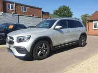 Used Mercedes GLB200 AMG line 163 HP (119 kW) 2021 Silver SUV