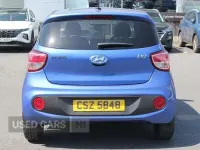 Used Hyundai i10 GO! 67 HP (49 kW) 2018 Blue Hatchback