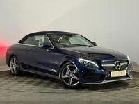 Second-hand Mercedes C200 AMG line 181 CP (133 kW) 2016 Albastru Cabrio