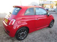 Used Fiat 500 S 69 HP (50 kW) 2014 Red Hatchback