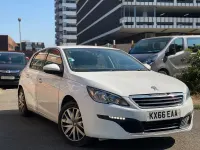 Used Peugeot 308 Access 110 HP (80 kW) 2017 White Hatchback