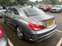 Used Mercedes CLA180 AMG line 122 HP (89 kW) 2019 Grey Sedan