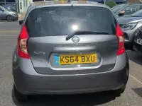 Used Nissan Note S 98 HP (72 kW) 2015 Grey Hatchback