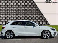 Used Audi A3 S-Line 147 HP (108 kW) 2023 White Sedan