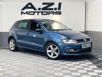 Used VW Polo SEL 2015 Blue Hatchback