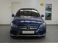Usado Mercedes C250 AMG line 204 HP (150 kW) 2017 Azul Sedan