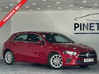 Used Mercedes A180 136 HP (100 kW) 2020 Red Hatchback