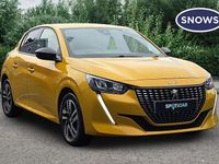 Used Peugeot 208 Allure Premium 100 HP (73 kW) 2022 Yellow Hatchback