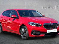 Used BMW 118 Sport Line 134 HP (98 kW) 2023 Red Hatchback
