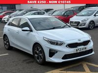 Used Kia Ceed 158 HP (116 kW) 2021 White Hatchback