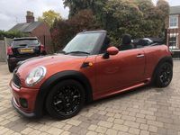 Used Mini Cooper D Cabriolet 2011 Orange Cabriolet