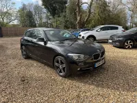 Used BMW 118 Sport Line 143 HP (105 kW) 2014 Black Hatchback